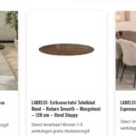 ronde tafels design